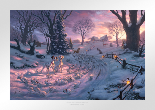 101 Dalmatians on the Run Disney & Pixar Cruella De Vil Dalmatian (Art Print)