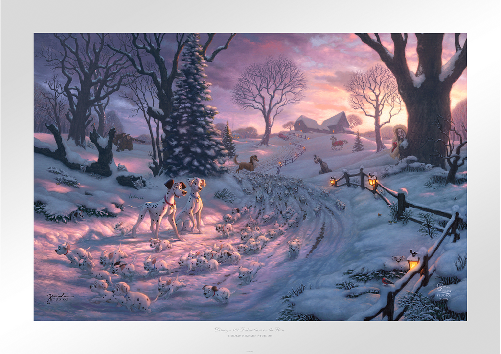101 Dalmatians on the Run Disney & Pixar Cruella De Vil Dalmatian (Art Print)