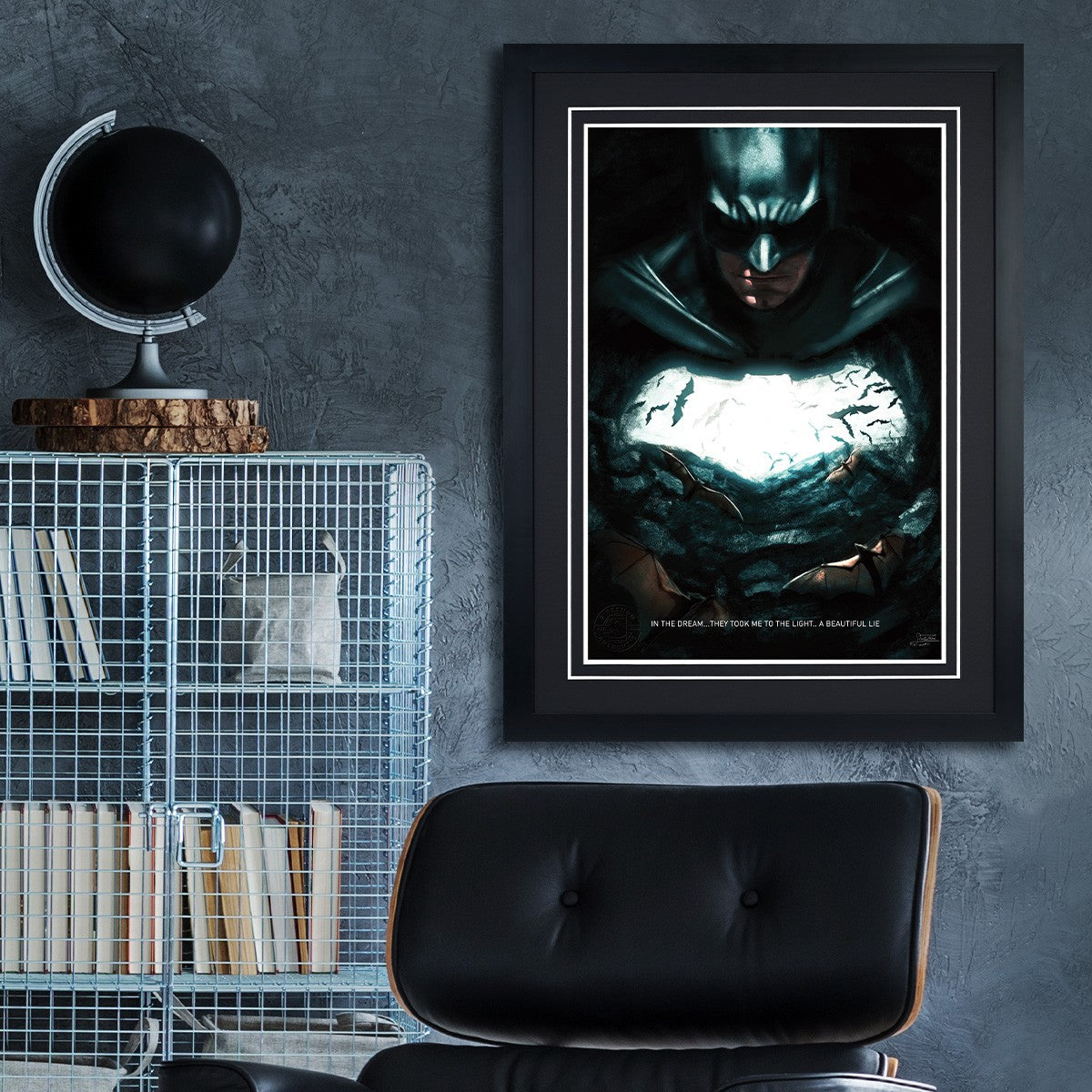 A Beautiful Lie DC Batman (Movie Poster)