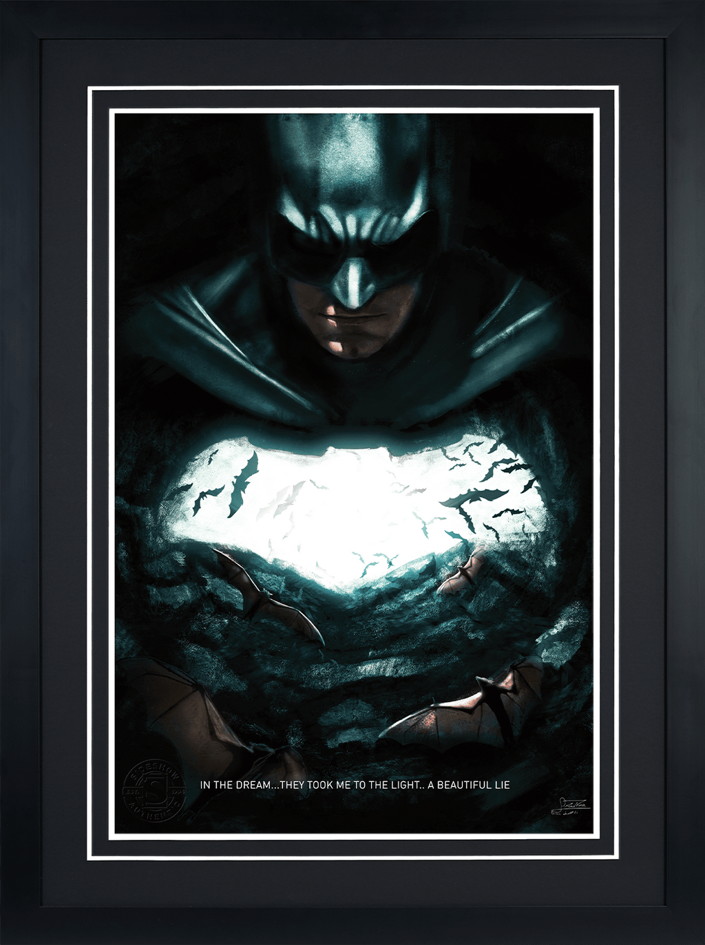 A Beautiful Lie DC Batman (Movie Poster)