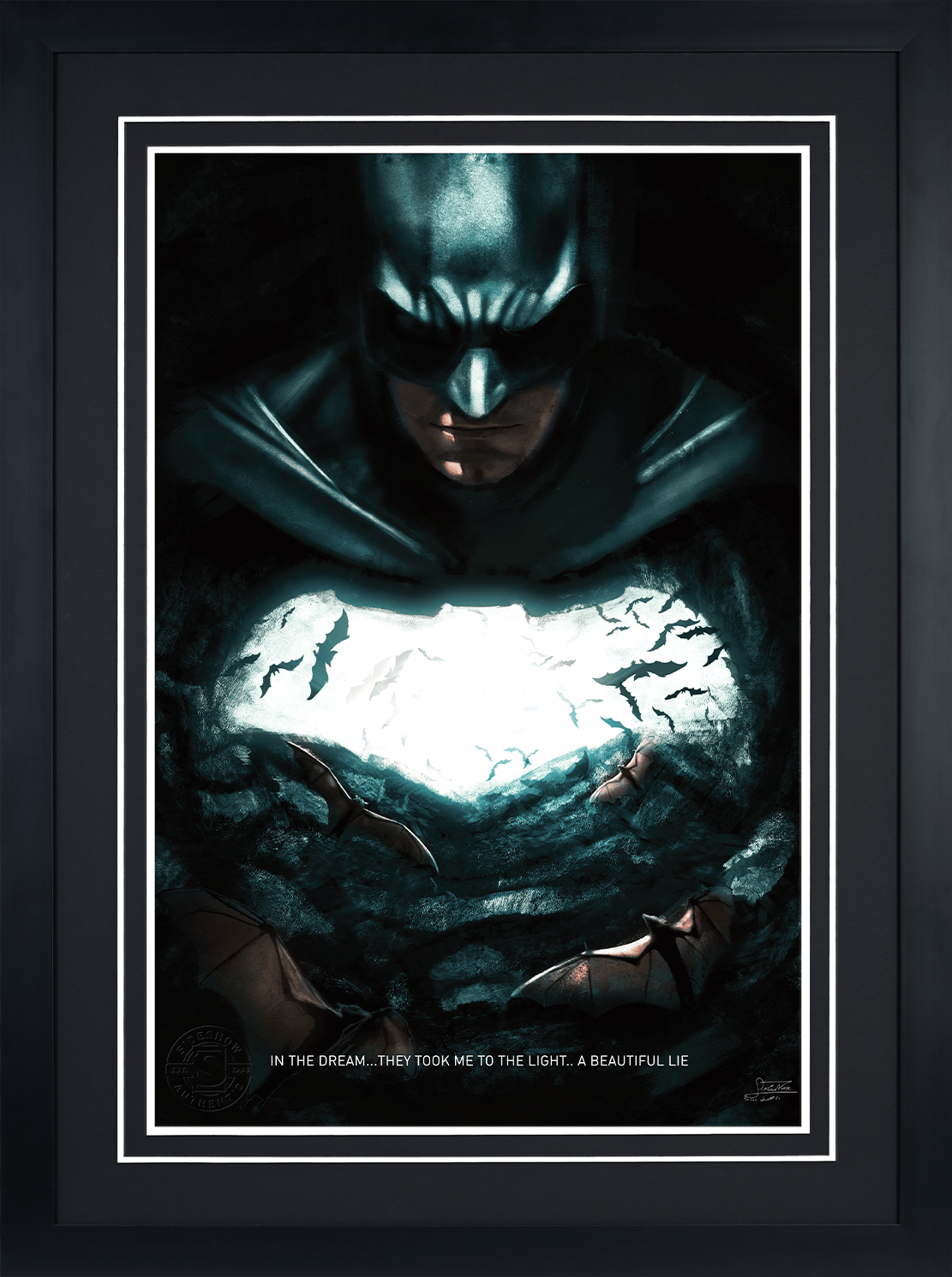 A Beautiful Lie DC Batman (Movie Poster)