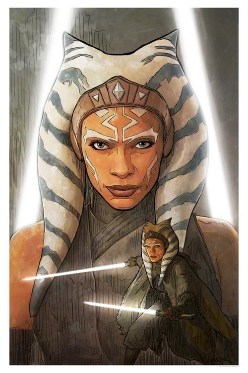 A Jedi Plagues Me Star Wars Ahsoka Tano (Art Print)