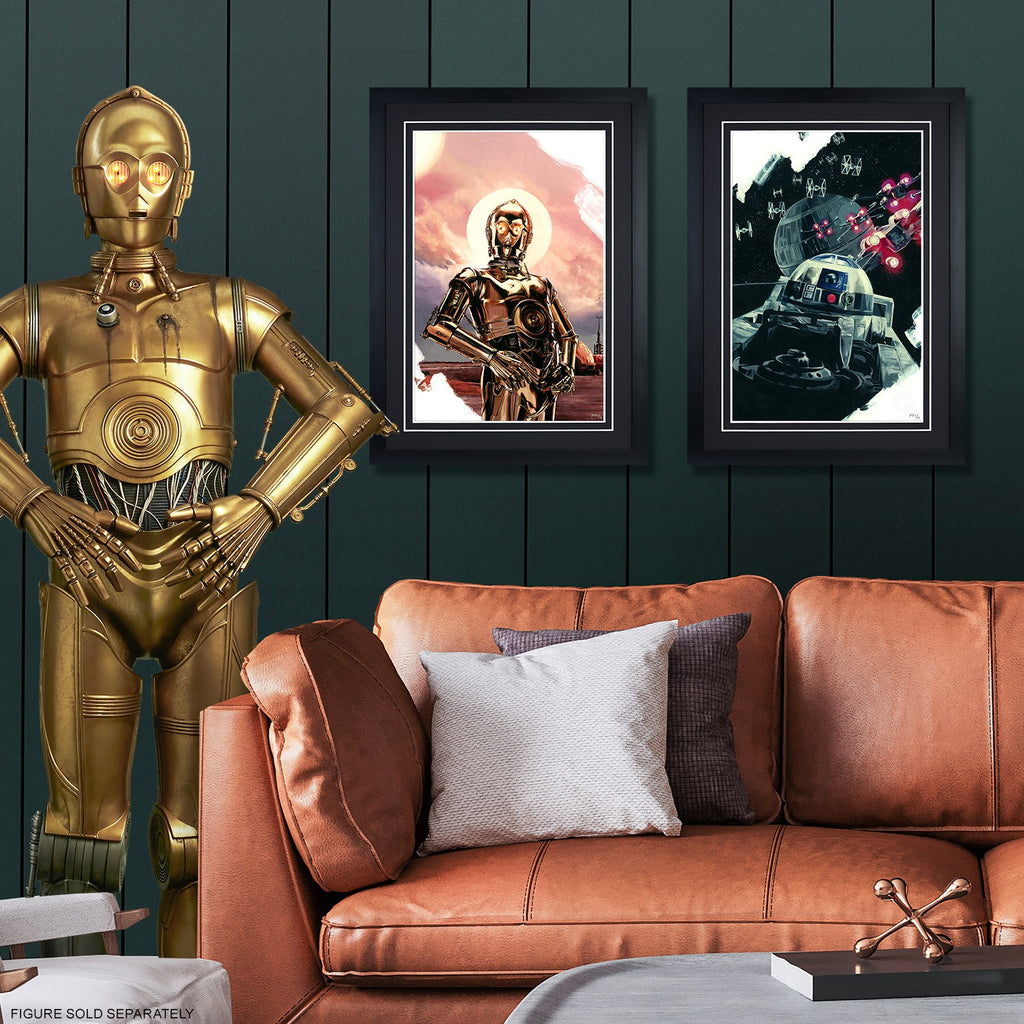 A New Hope: C-3PO Star Wars (Art Print)