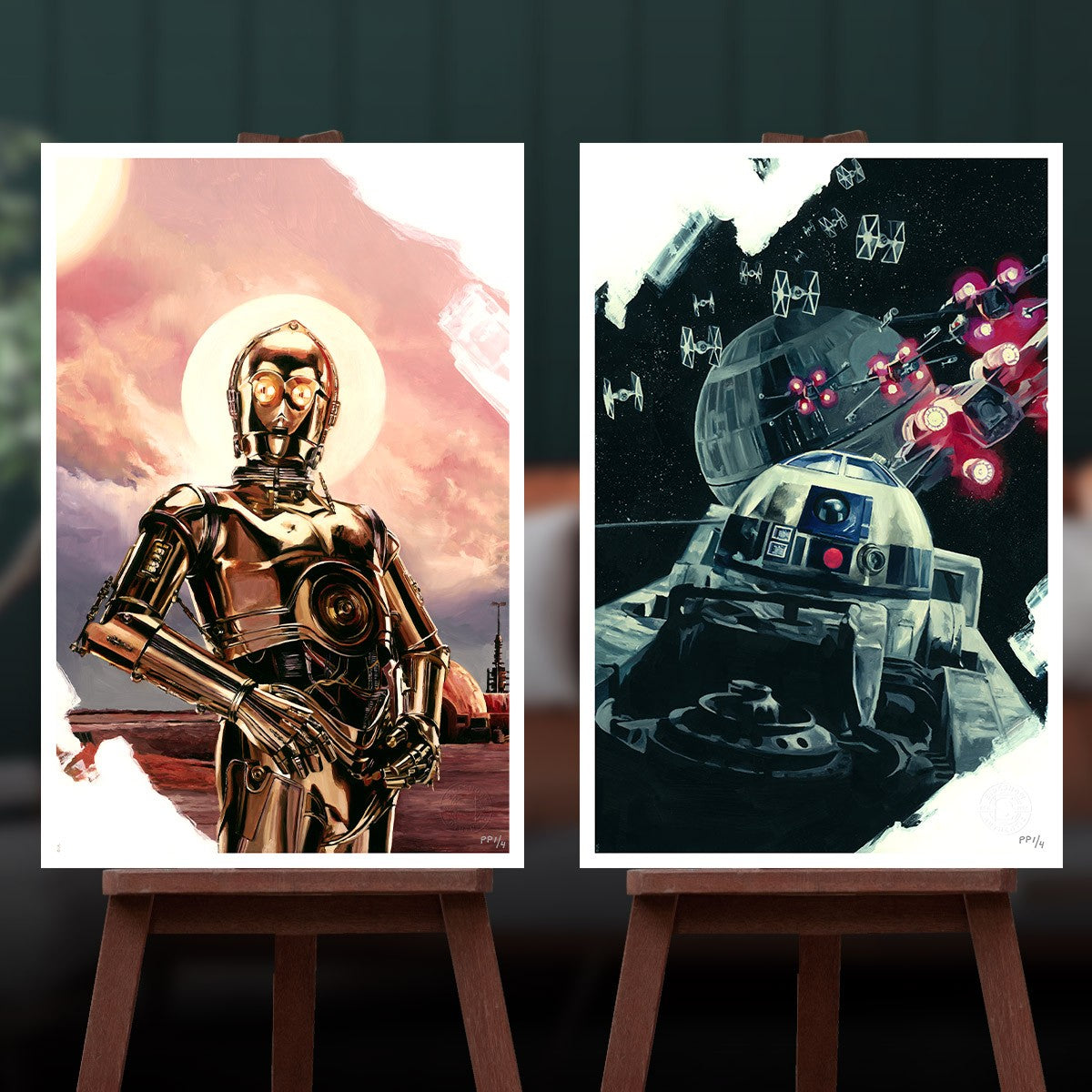 A New Hope: C-3PO Star Wars (Art Print)