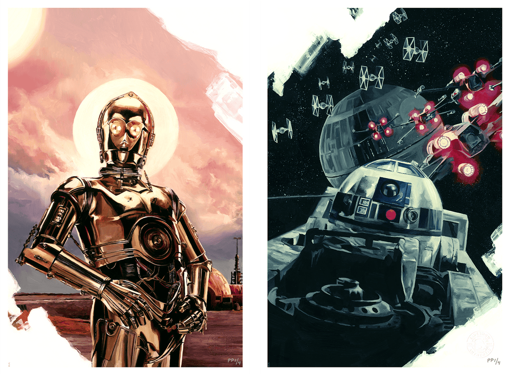 A New Hope: C-3PO Star Wars (Art Print)