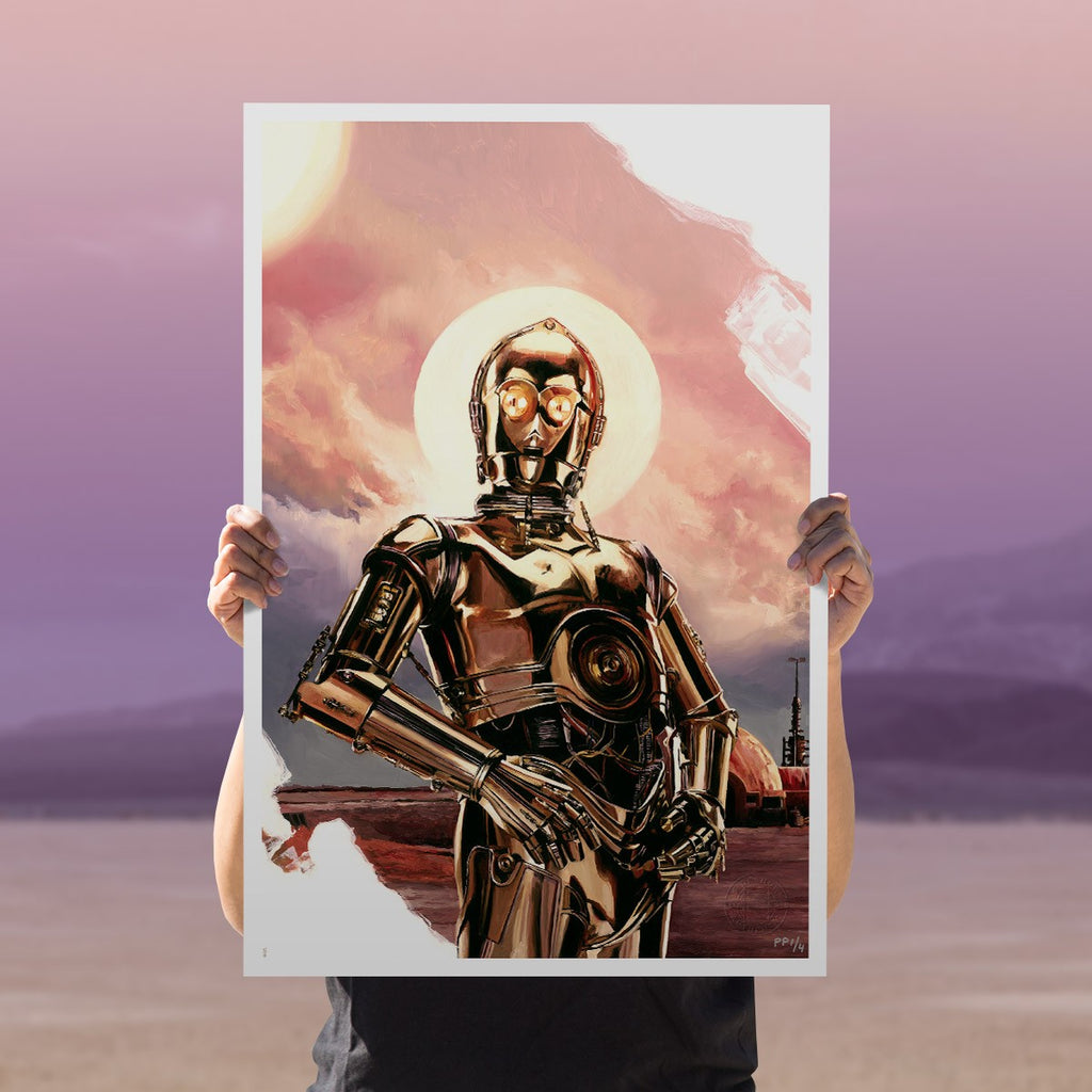 A New Hope: C-3PO Star Wars (Art Print)