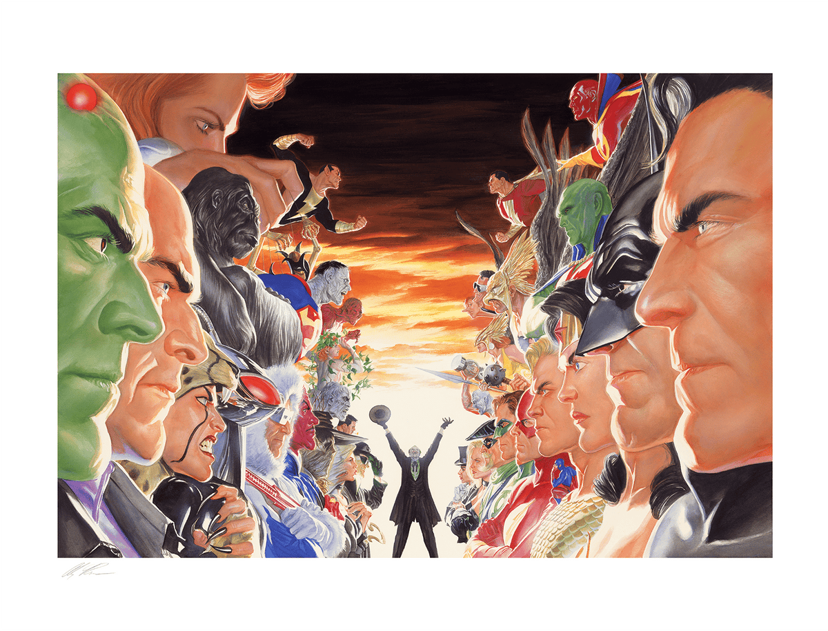 Absolute Justice: Battle DC (Art Print)