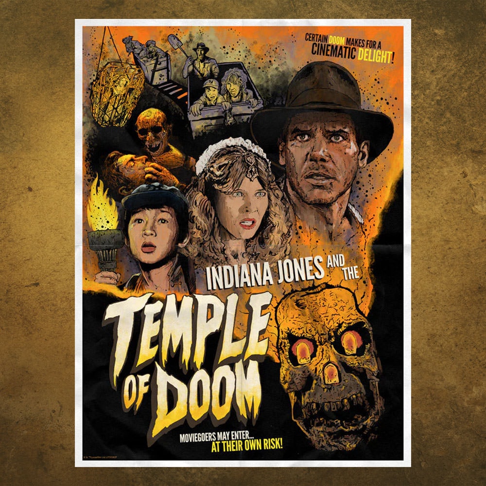 Indiana Jones Original Trilogy Set (Movie Poster)