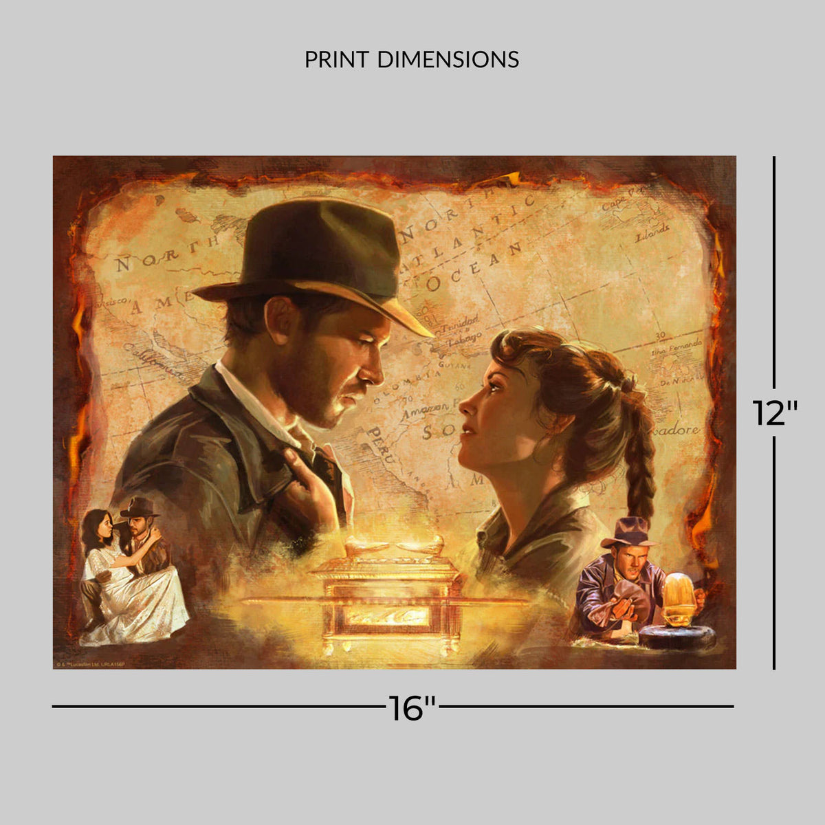 Where Doesn't It Hurt? Indiana Jones (Art Print)