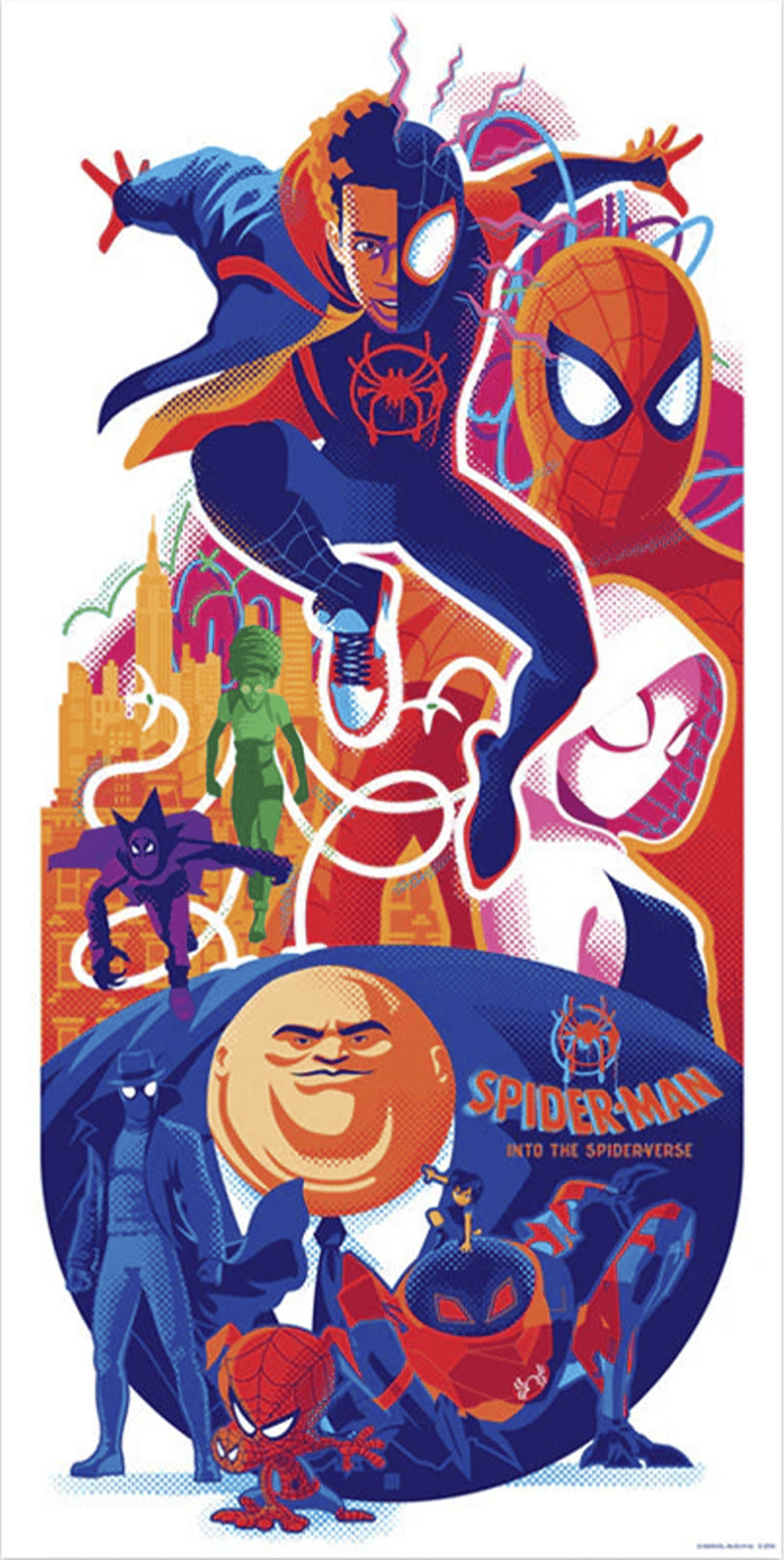 A Leap of Faith Marvel Spider-Man Miles Morales (Art Print)