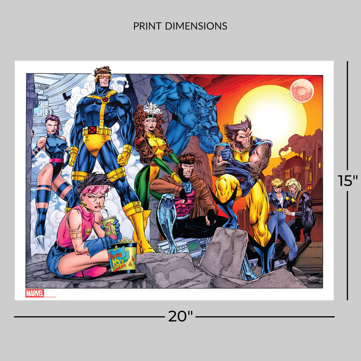 Astonishing X-Men #1 (Variant) Marvel (Art Print)