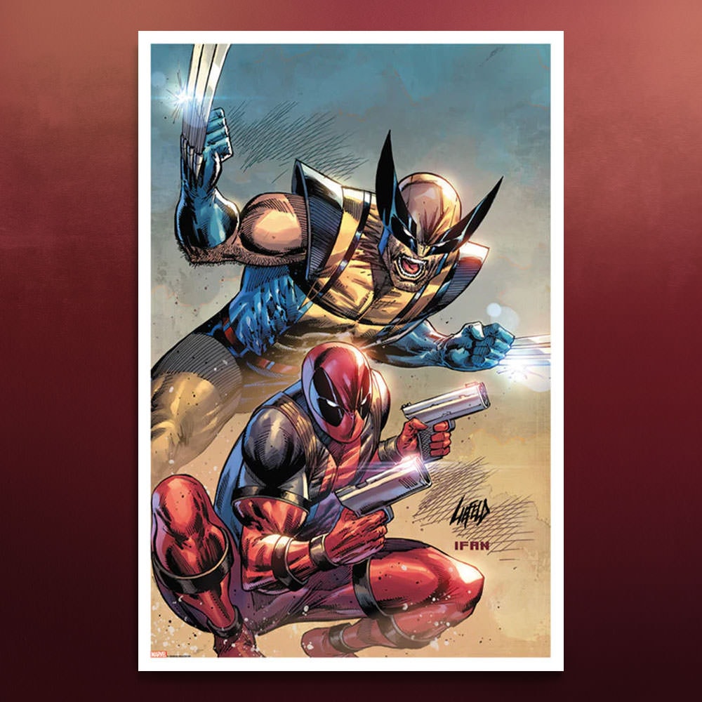 Deadpool: Badder Blood #1 Variant C Marvel Deadpool Wolverine (Art Print)
