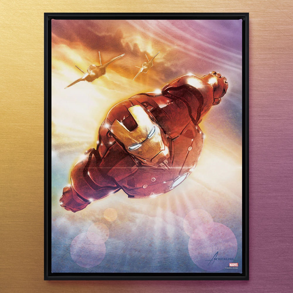Direct Flight Marvel Iron Man (Art Print)