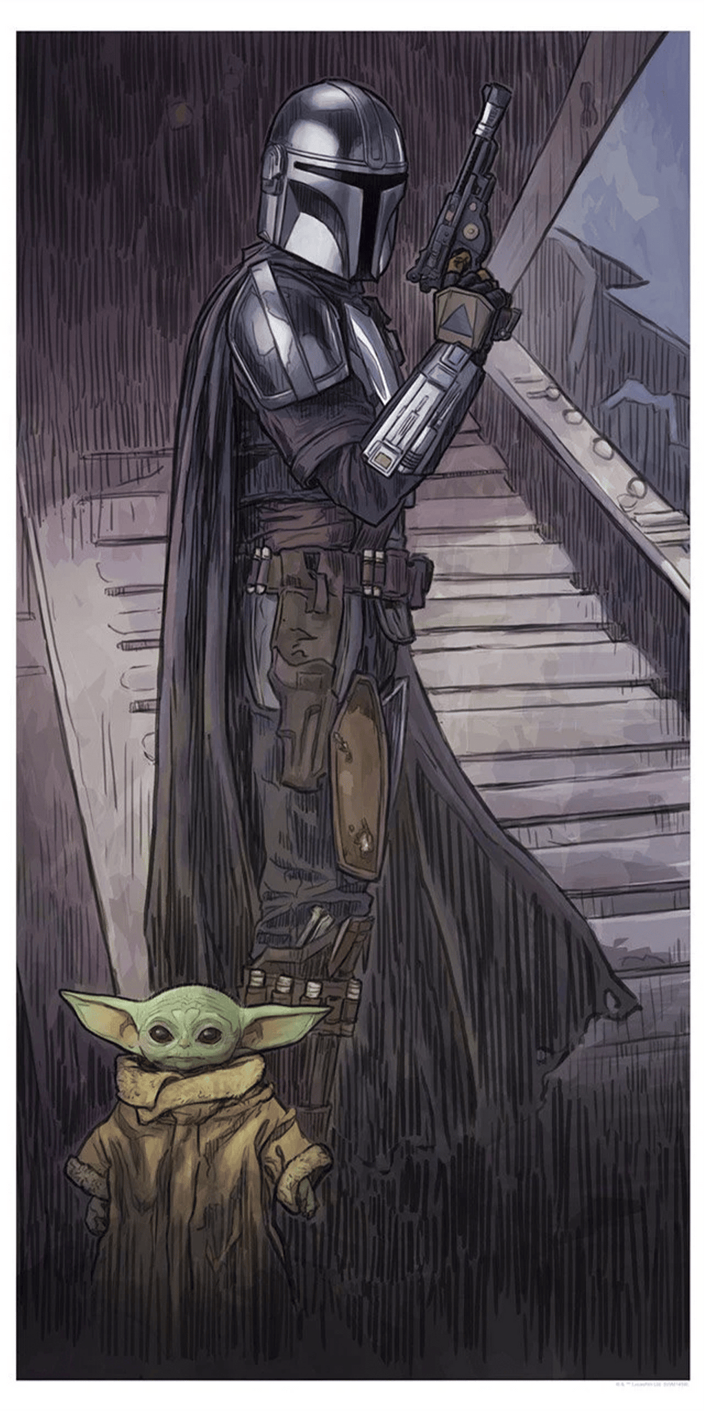 A Foundling in Your Care Star Wars (Art Print)