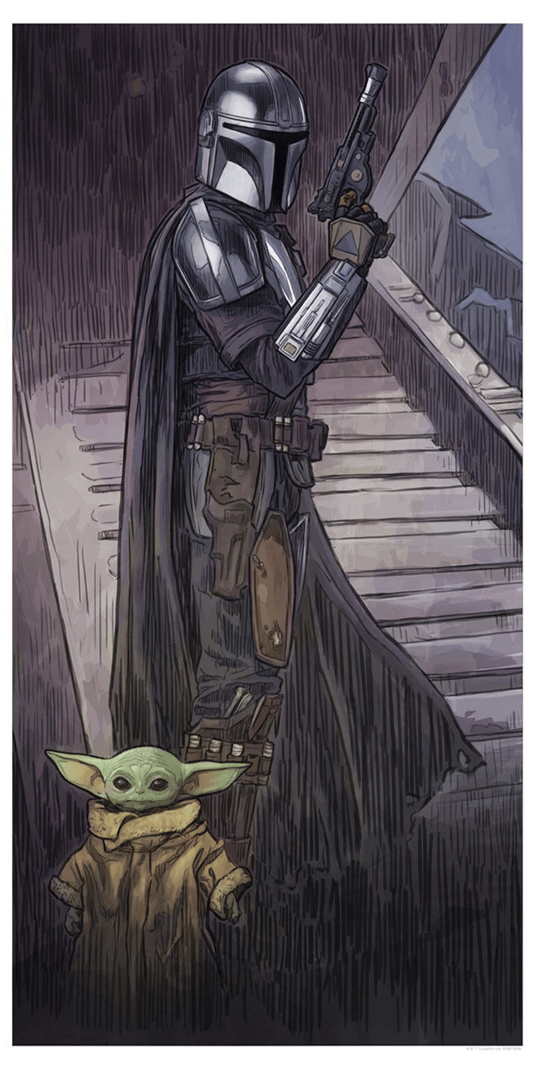 A Foundling in Your Care Star Wars (Art Print)