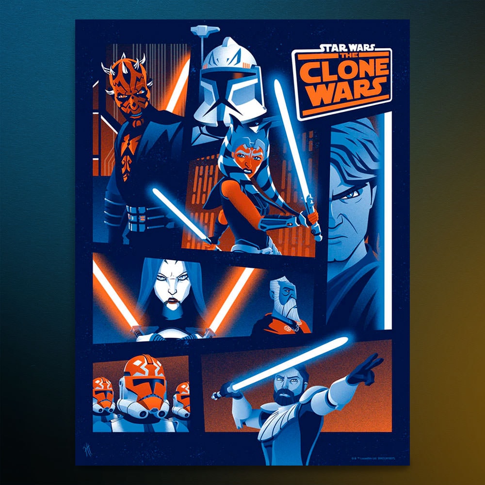 A Galaxy Divided Star Wars (Art Print)
