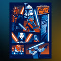 A Galaxy Divided Star Wars (Art Print)