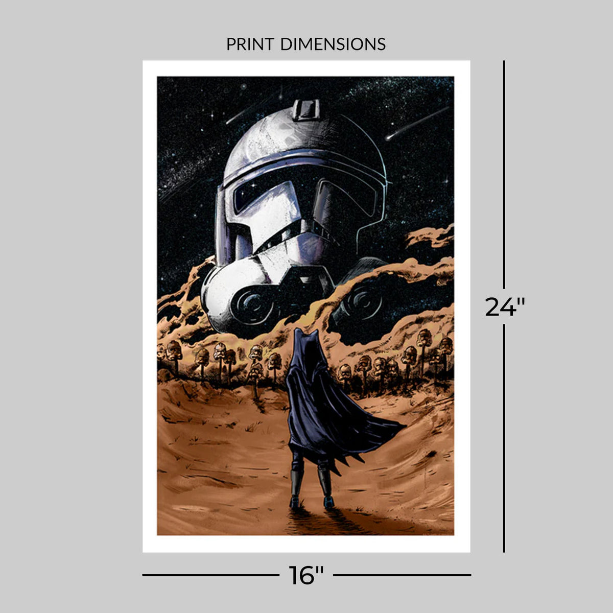 After the Dust Settles Star Wars (Art Print)