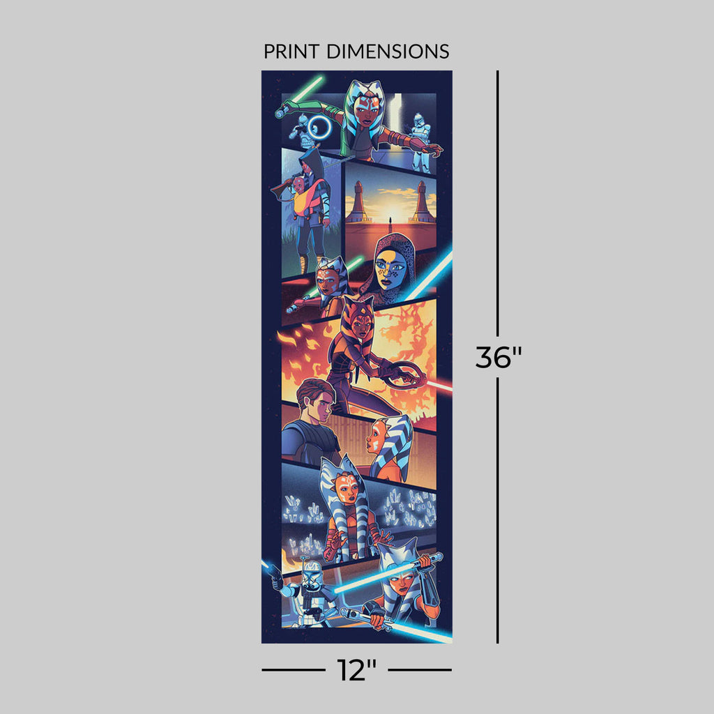 Ahsoka's Tale Star Wars Ahsoka Tano (Art Print)