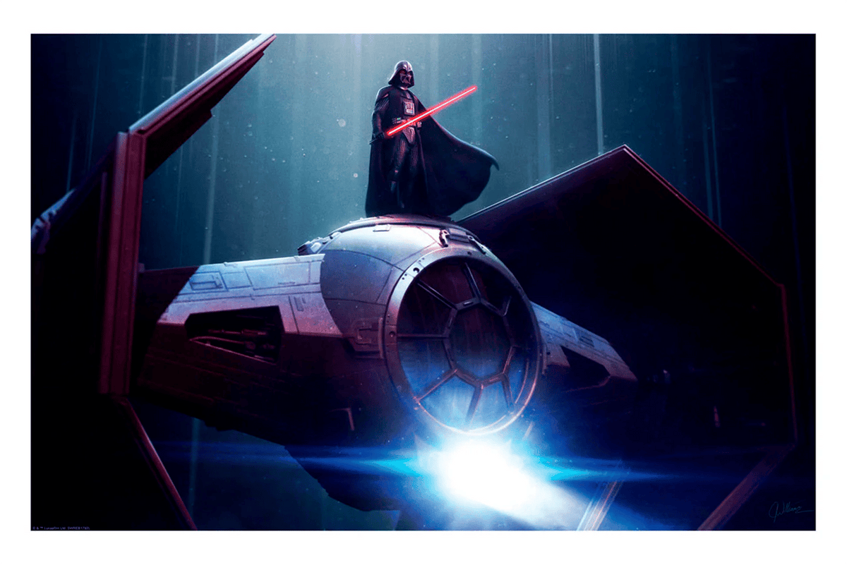 Braver than Most Star Wars Anakin Skywalker Darth Vader (Art Print)