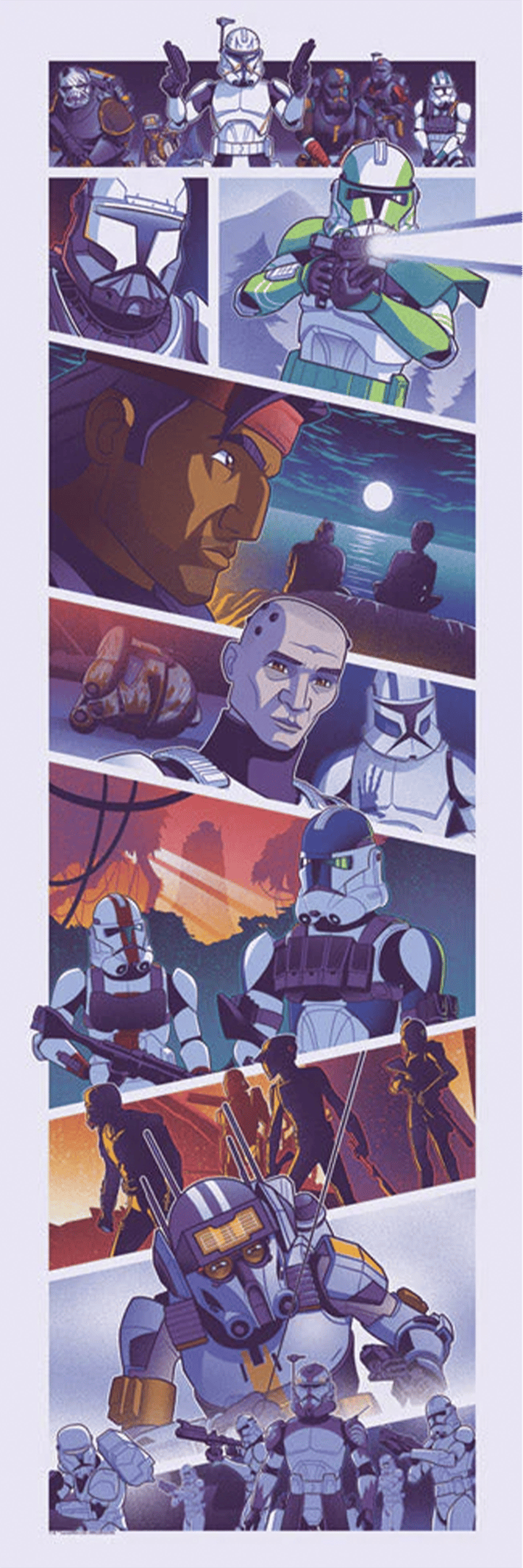 Bred for War Star Wars (Art Print)