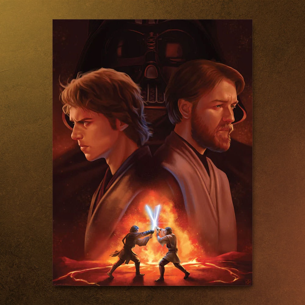 Brothers Divided Star Wars (Art Print)