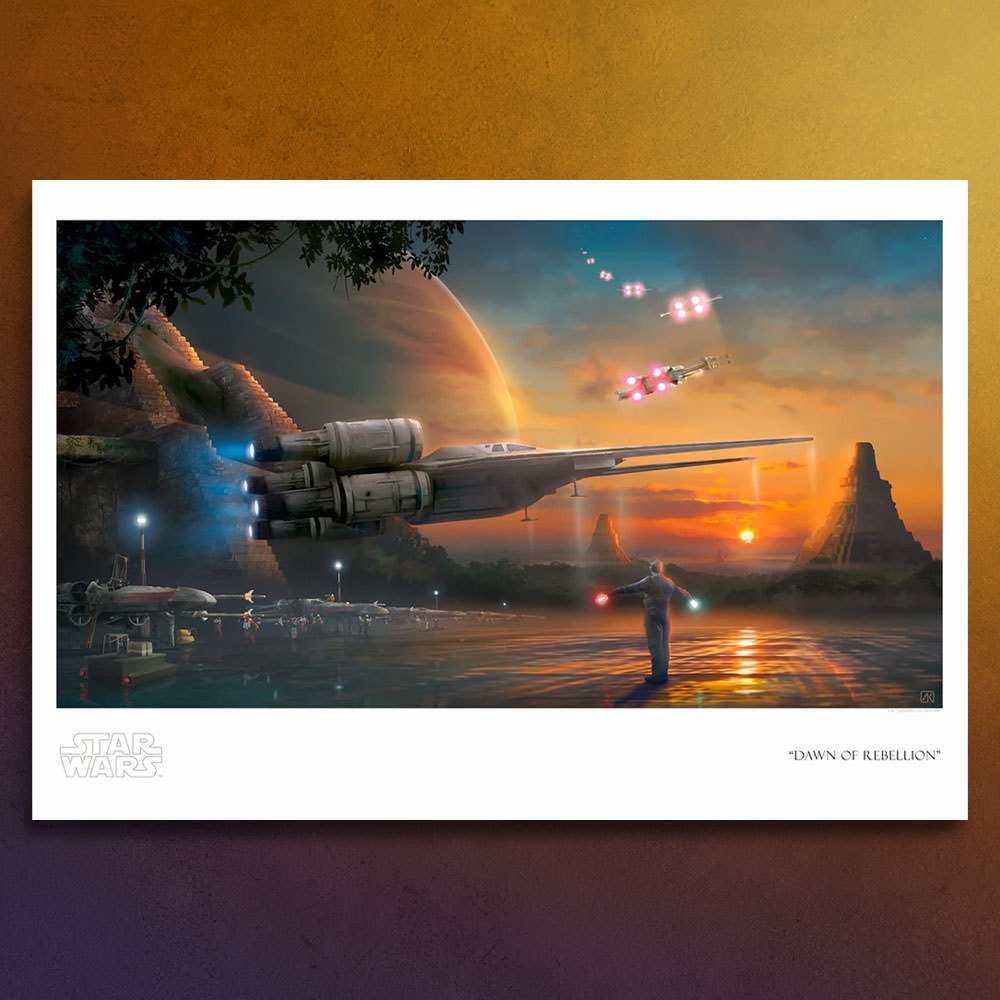 Dawn of Rebellion Star Wars (Art Print)