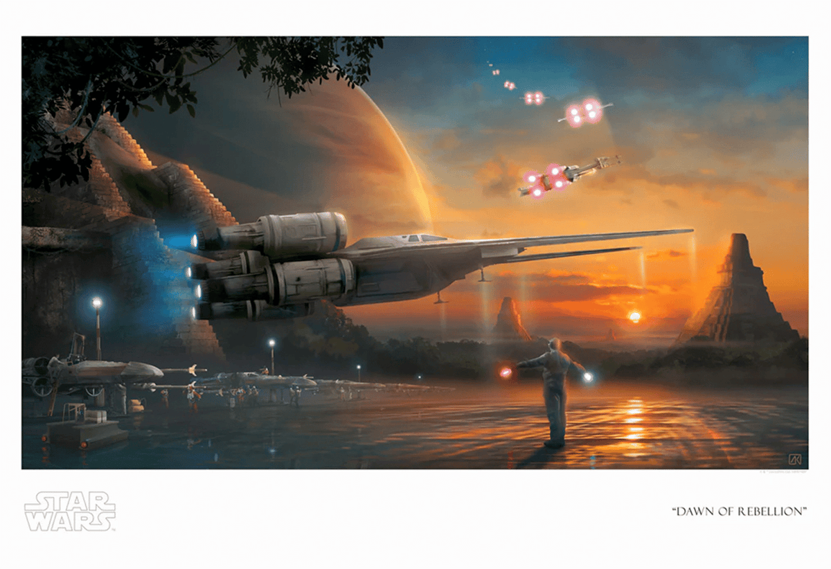 Dawn of Rebellion Star Wars (Art Print)