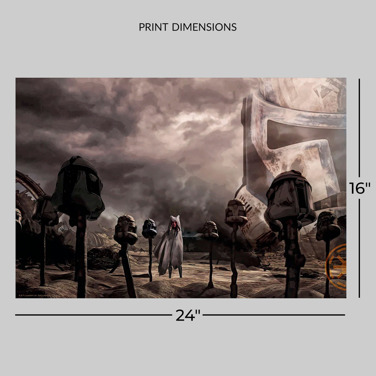 Fall of the Republic Star Wars (Art Print)