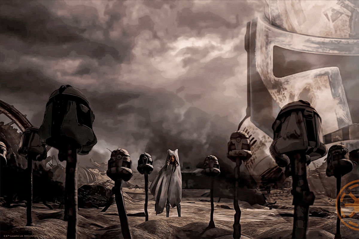 Fall of the Republic Star Wars (Art Print)