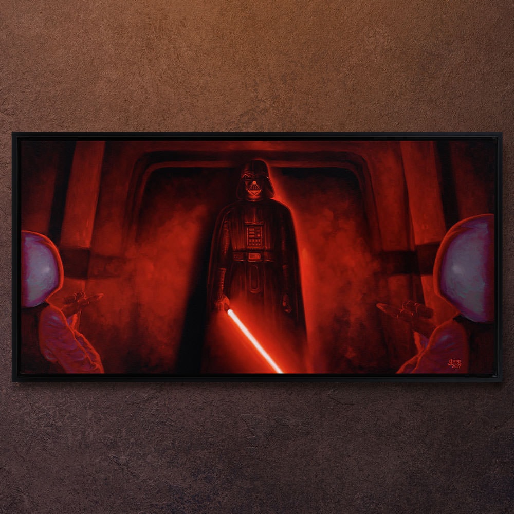 It Begins Star Wars Darth Vader (Art Print)