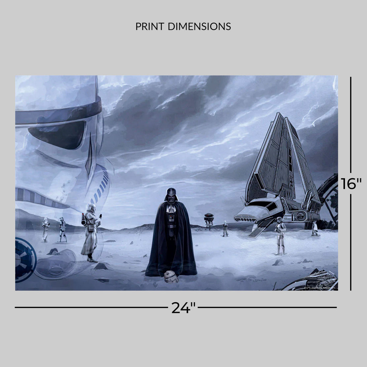 Fall of the Republic Star Wars (Art Print)