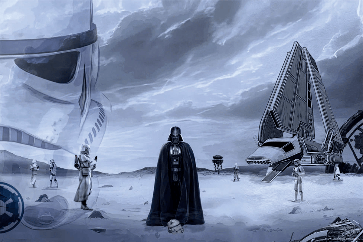 Fall of the Republic Star Wars (Art Print)
