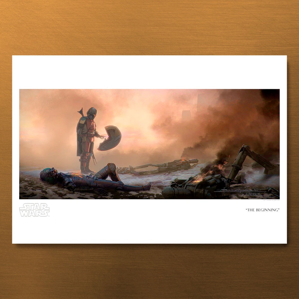 The Beginning Star Wars (Art Print)