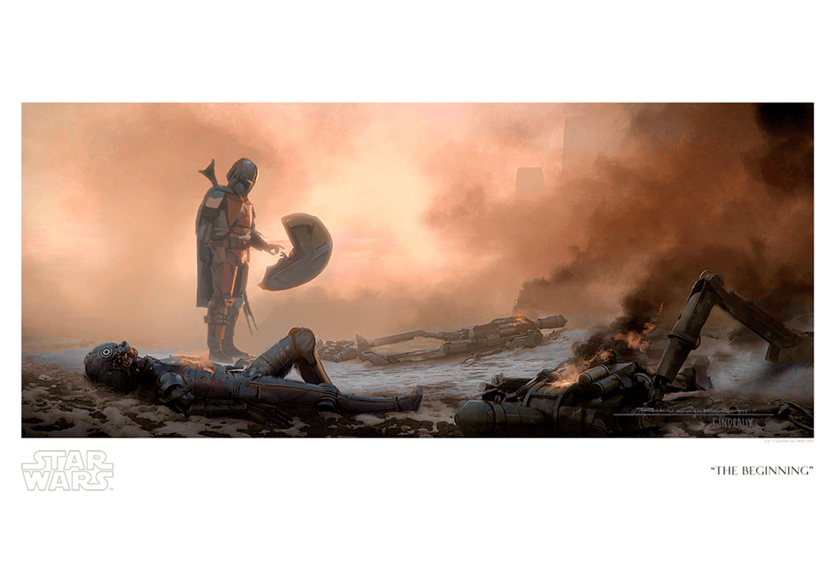 The Beginning Star Wars (Art Print)