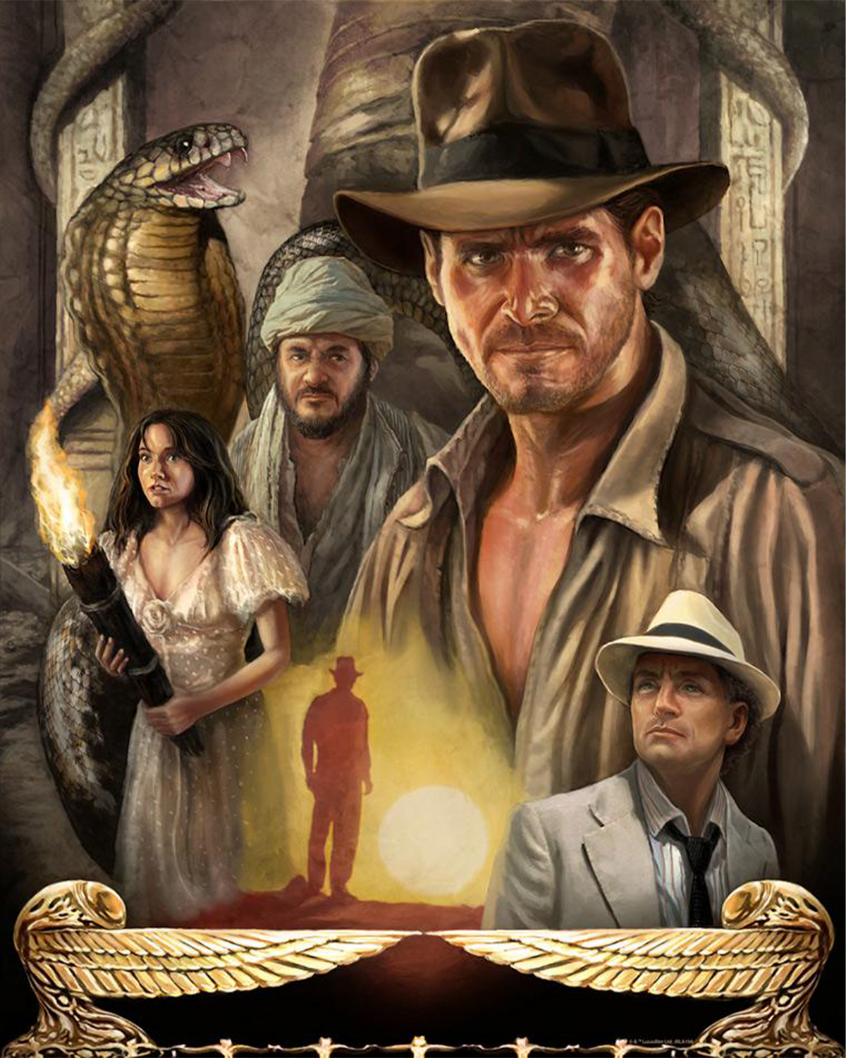 Adventure Awaits Indiana Jones (Art Print)
