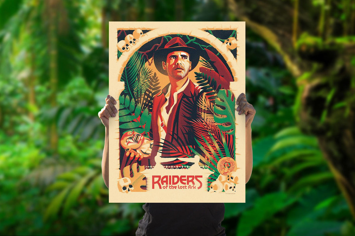 Adventure Has A Name Indiana Jones (Art Print)