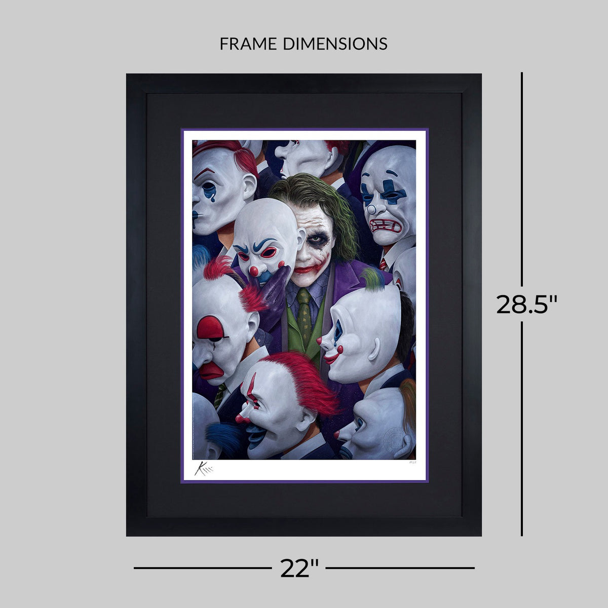Agent of Chaos DC The Joker (Art Print)