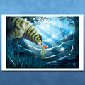 Ahsoka and the Raxshir Star Wars Ahsoka Tano (Art Print)