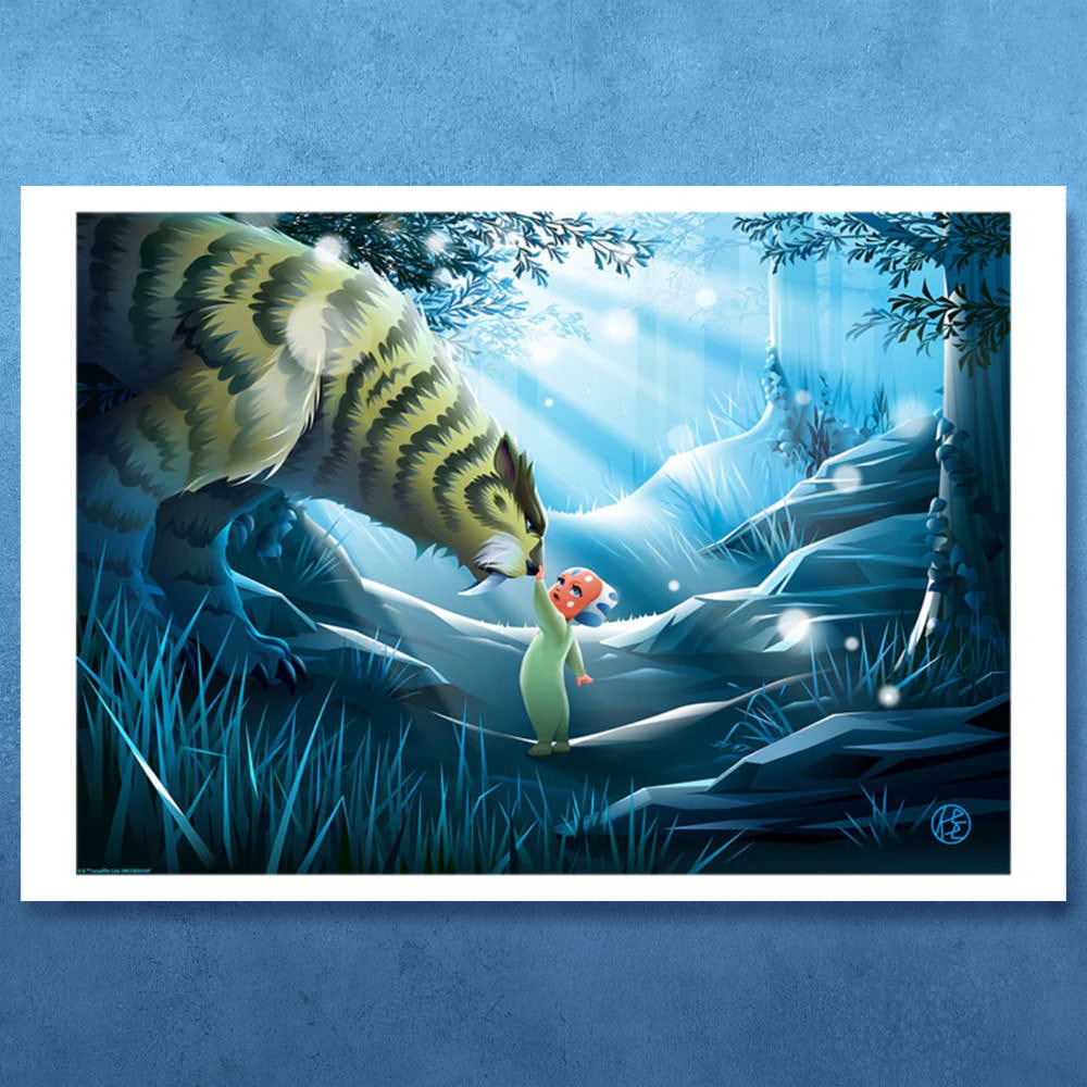 Ahsoka and the Raxshir Star Wars Ahsoka Tano (Art Print)