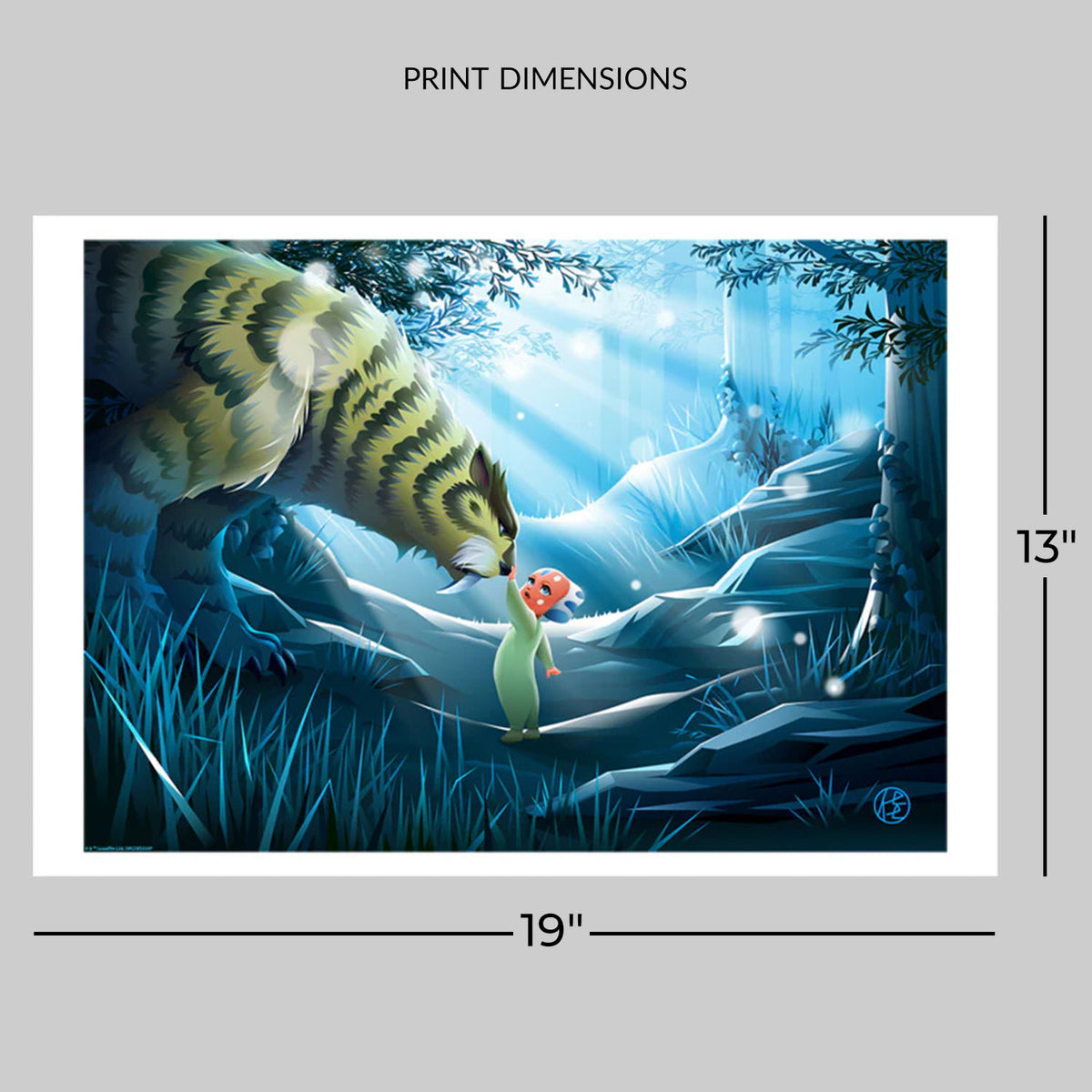 Ahsoka and the Raxshir Star Wars Ahsoka Tano (Art Print)