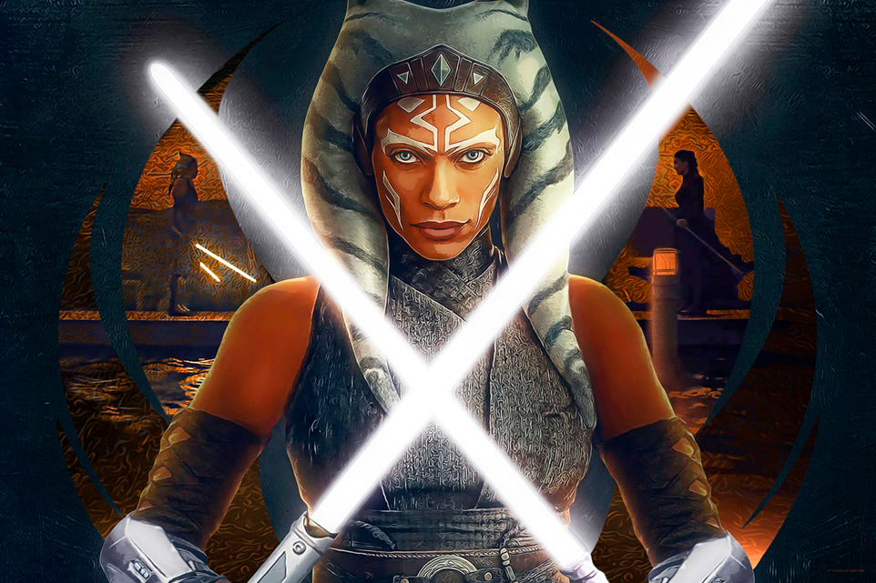 Ahsoka Returns Star Wars Ahsoka Tano (Art Print)