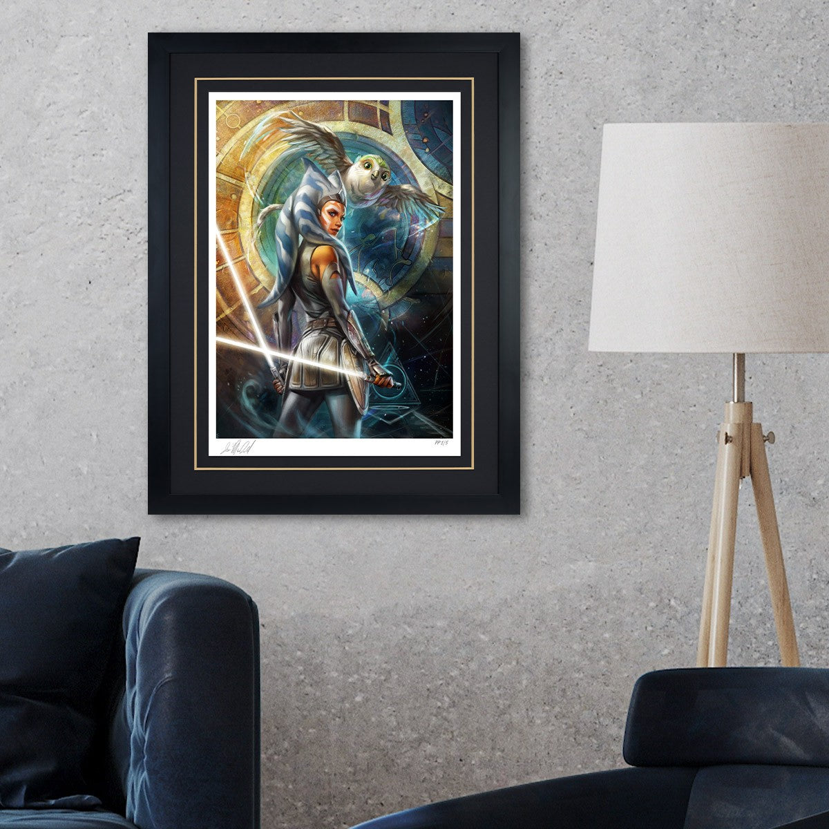 Ahsoka Tano and Morai: Old Friends Star Wars (Art Print)