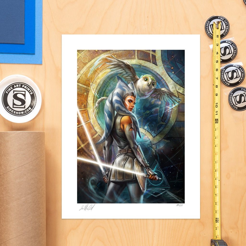 Ahsoka Tano and Morai: Old Friends Star Wars (Art Print)