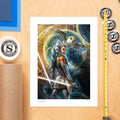Ahsoka Tano and Morai: Old Friends Star Wars (Art Print)