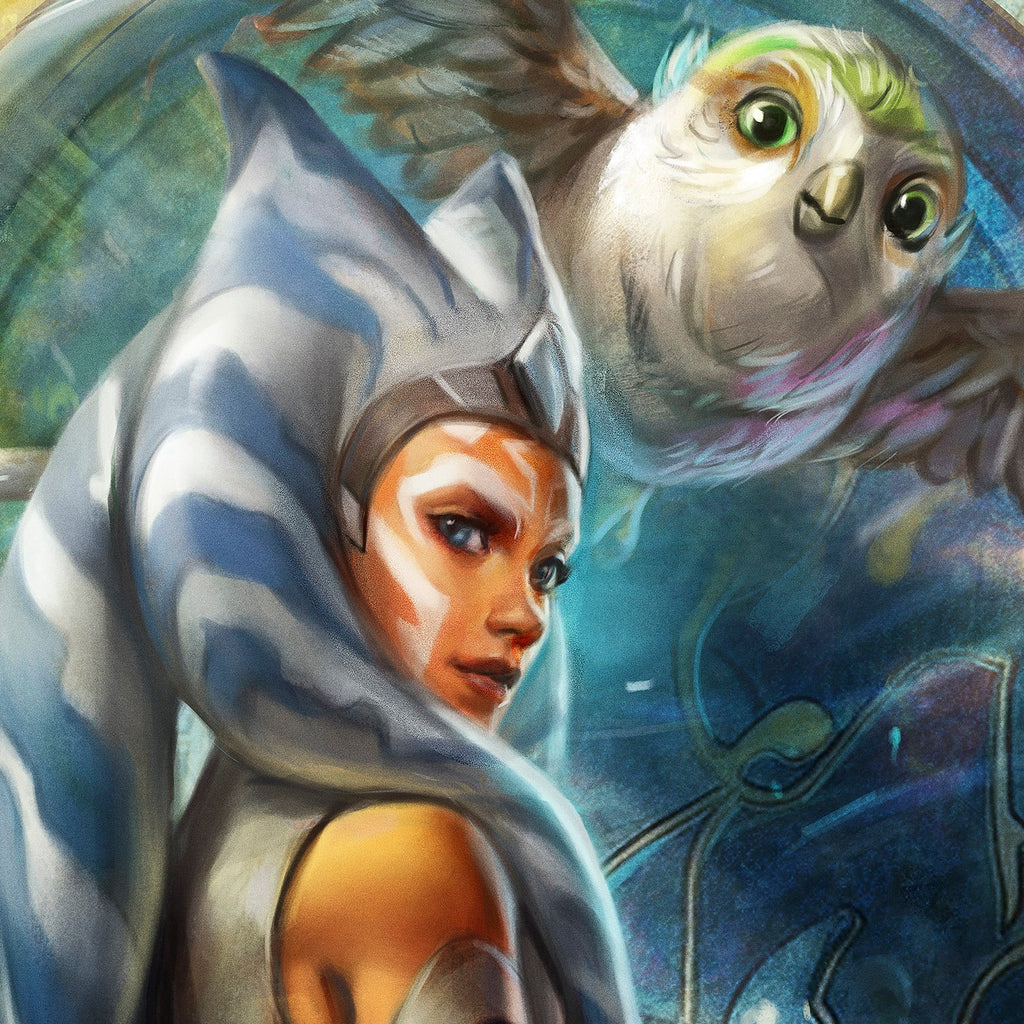 Ahsoka Tano and Morai: Old Friends Star Wars (Art Print)