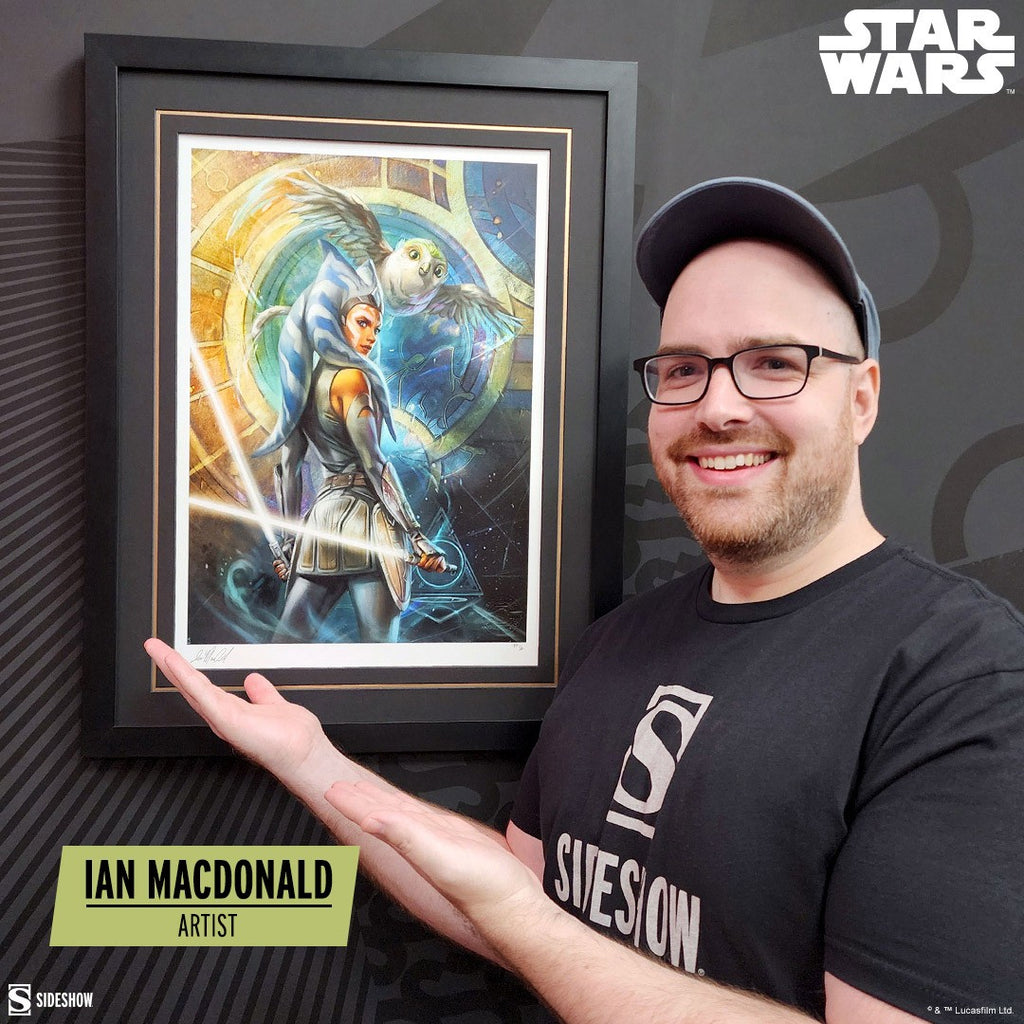 Ahsoka Tano and Morai: Old Friends Star Wars (Art Print)