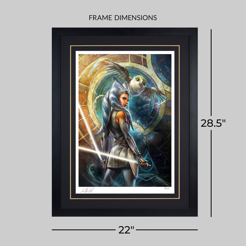 Ahsoka Tano and Morai: Old Friends Star Wars (Art Print)