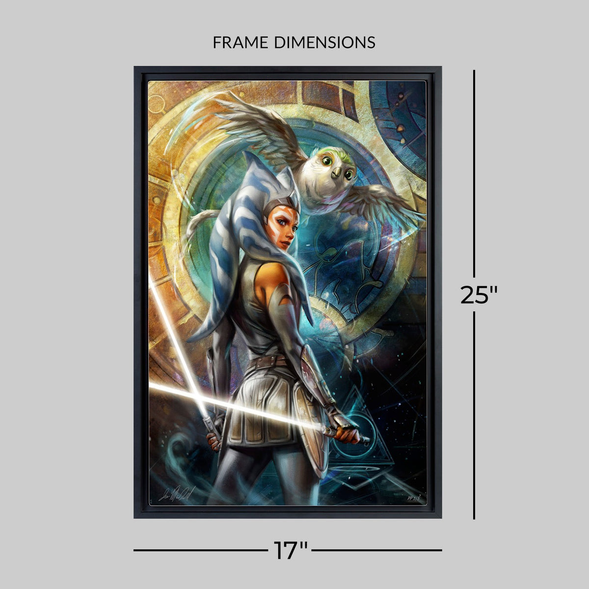 Ahsoka Tano and Morai: Old Friends Star Wars (Art Print)