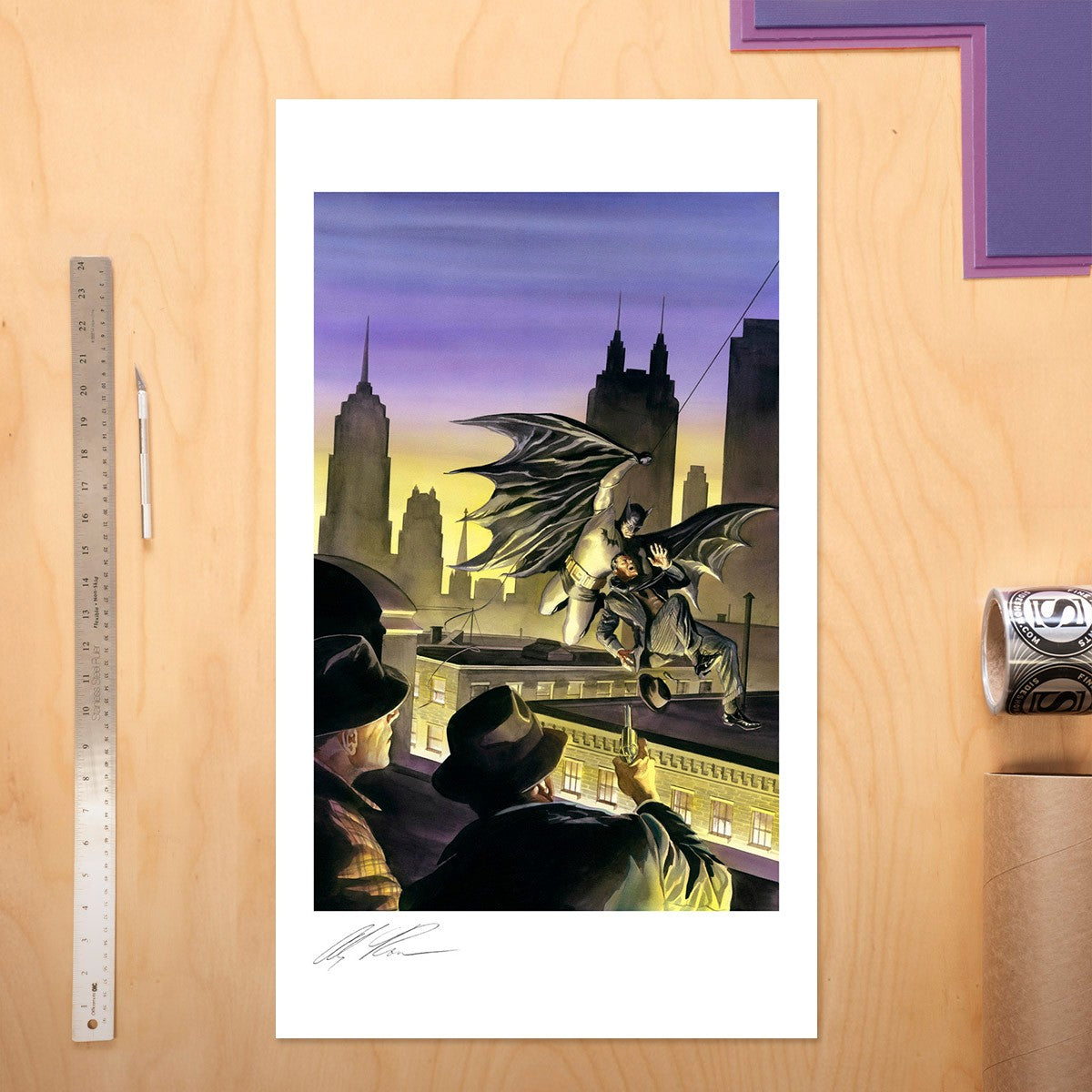 Batman Tribute DC (Art Print)